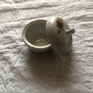 Floral Ceramic Trinket Box